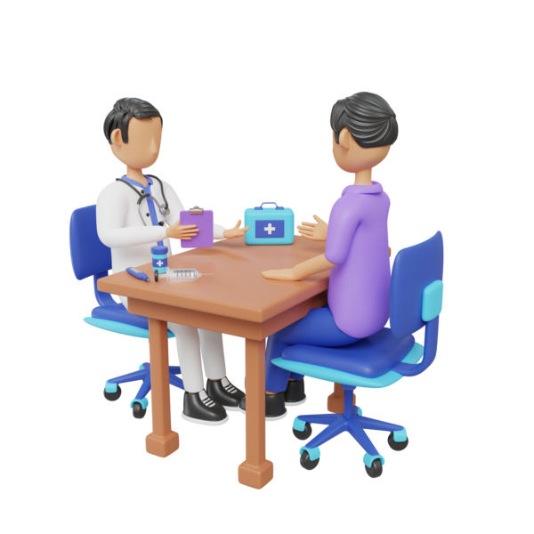 05. Doctor consulting patient